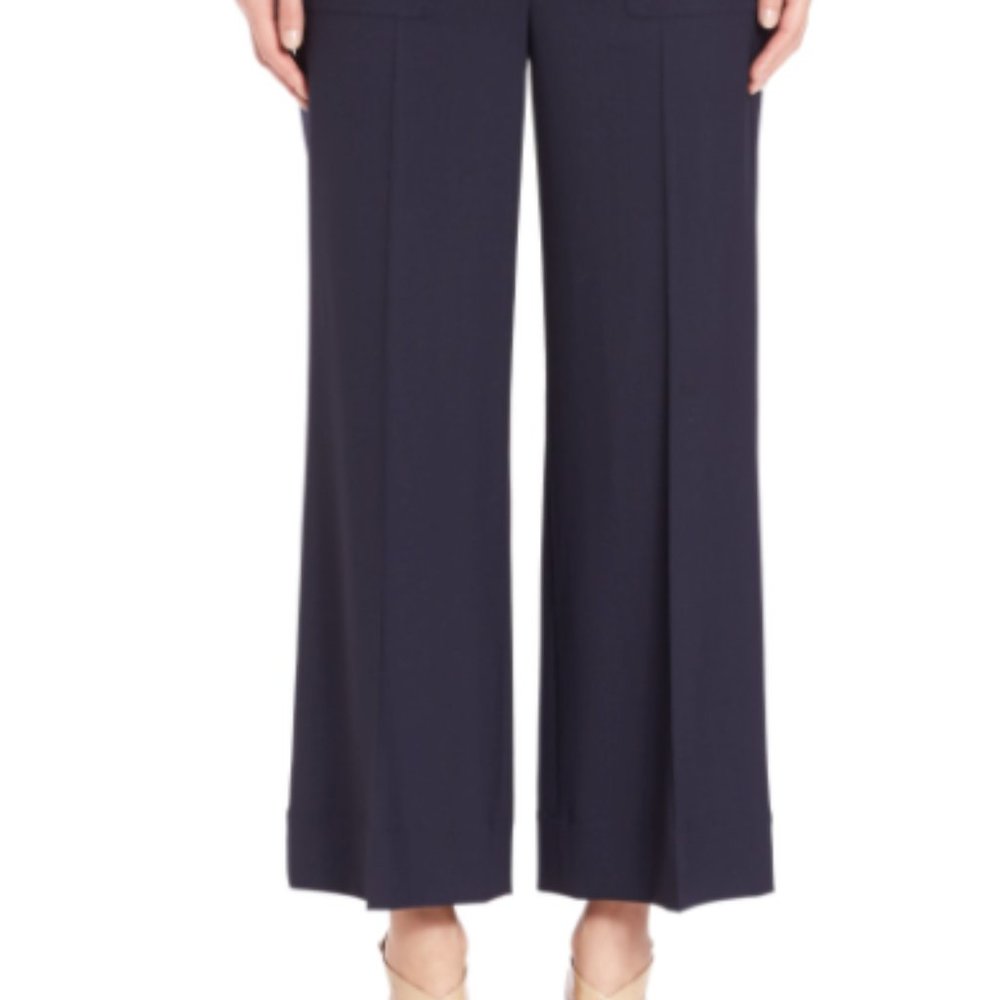 Theory Culotte Shorts Size 00 Navy